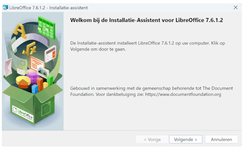 Libre-Office Installatie-Asisstent